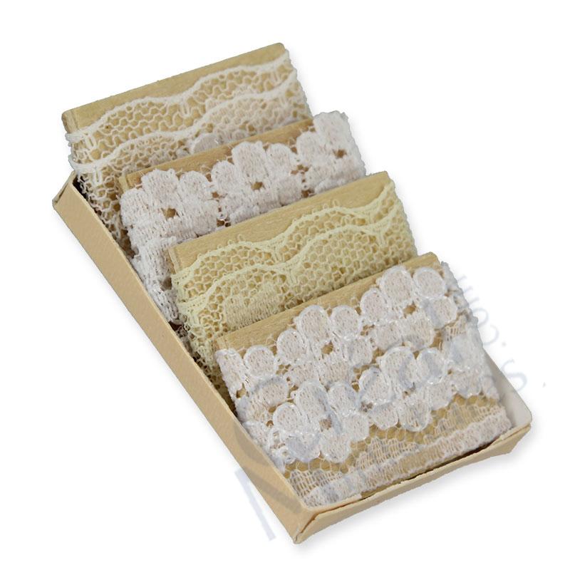 Lace on box
