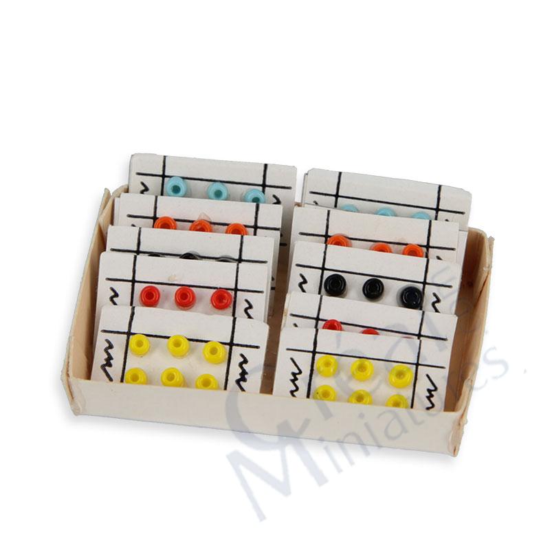 Buttons in box