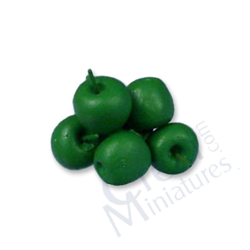 6 Green apples