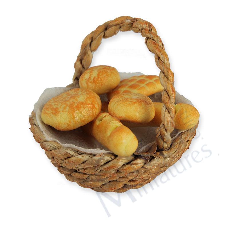 Breads in basket