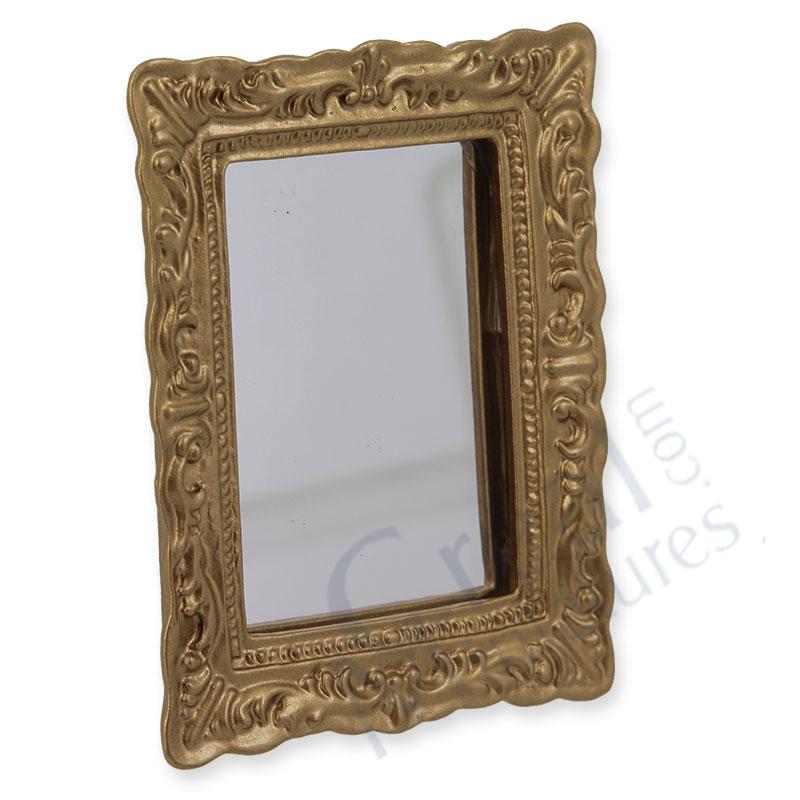 Miror with golden frame