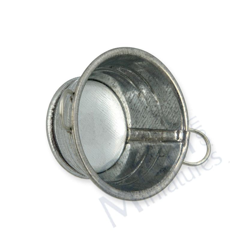 Round zinc bassin