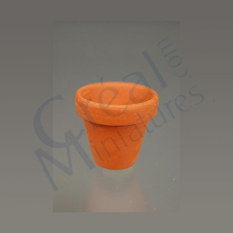 Big flower pot terra cotta