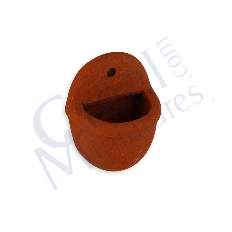 Wall pottery vase