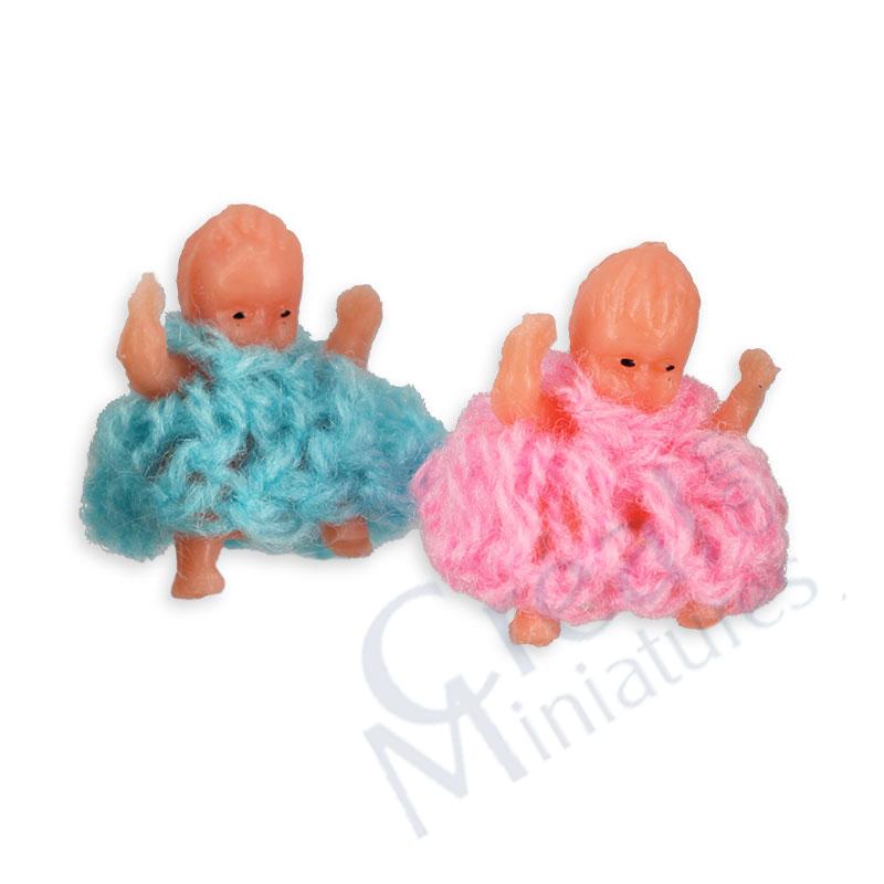 2 Dolls blue/pink ass.