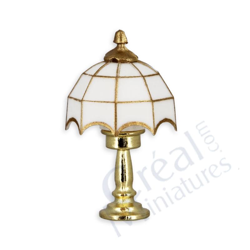 Tiffany lamp white lampshade
