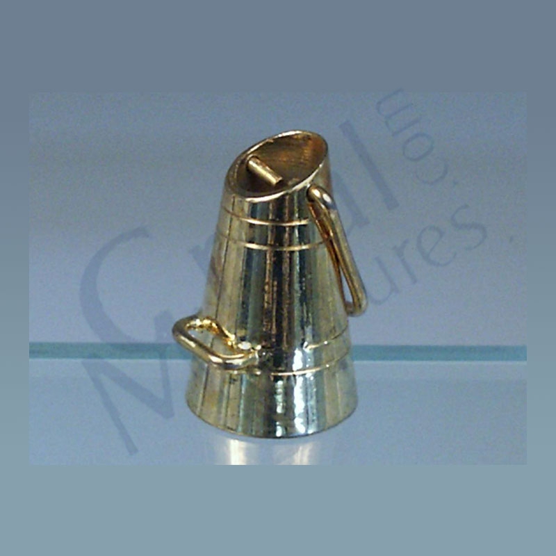 Brass milk can