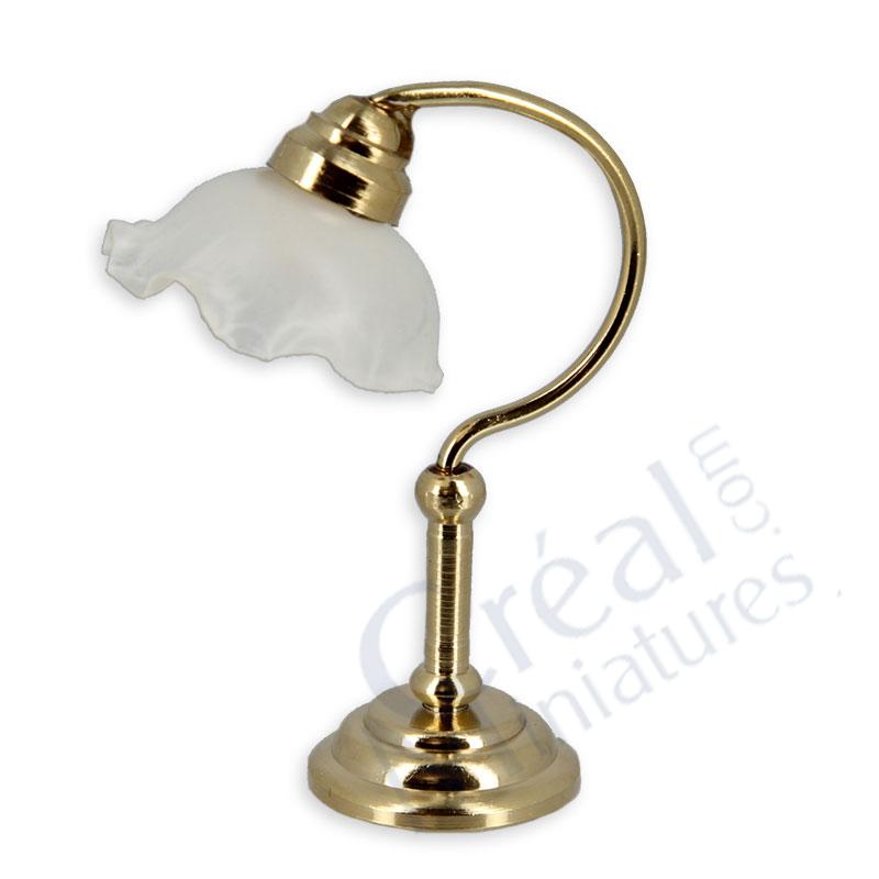 Brass table lamp