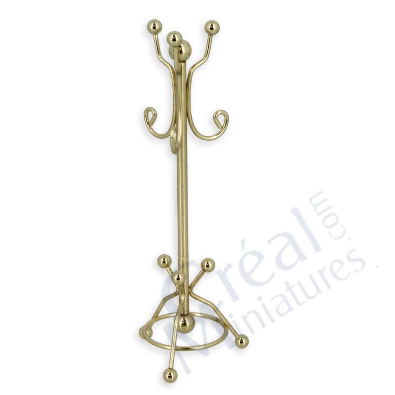 Brass hat stand