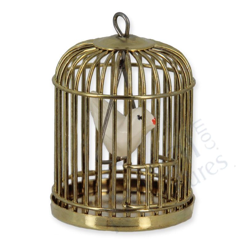 Bass bird cage w/bird