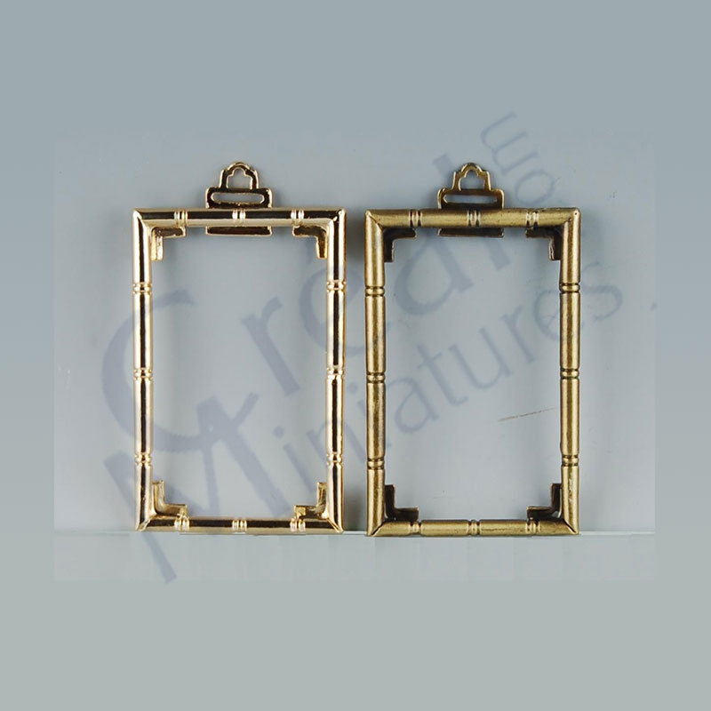 Brass frame bamboo antique