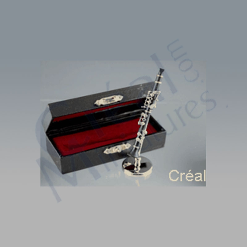 Clarinette avec coffret noir
