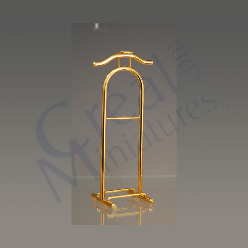 Brass cloths stand