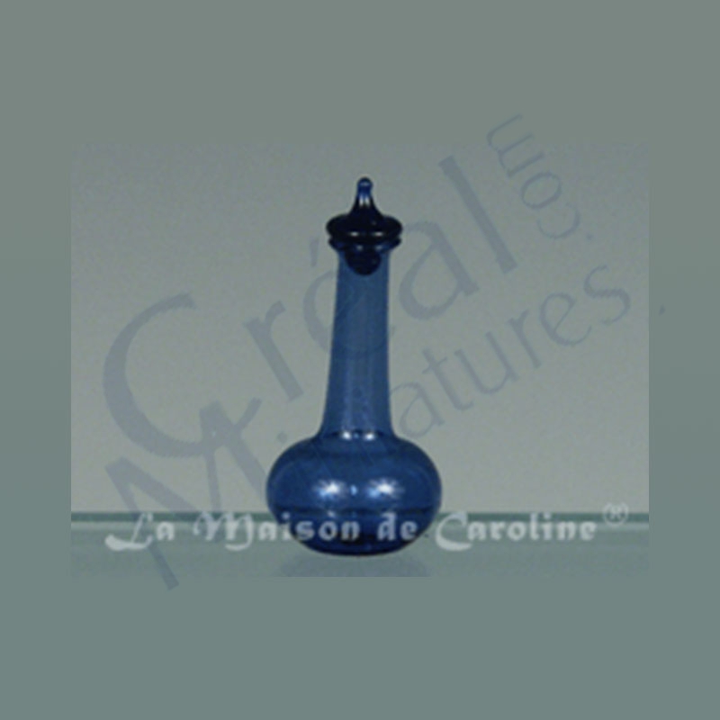 Glaskrug blau