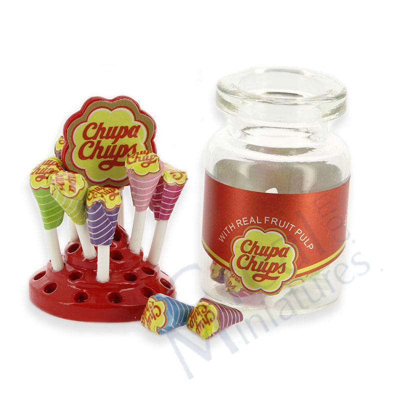 Distributeur et bocal Chupa Chups