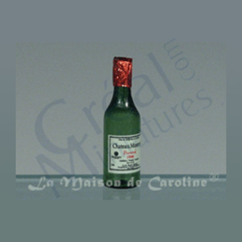 Bouteille de vin rouge