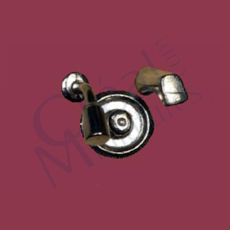 Robinetterie douche chromee