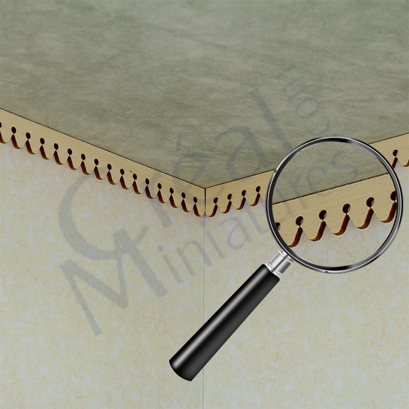 Moulure decorative - lg 60cm