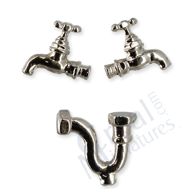 Waste pipe set 3pcs