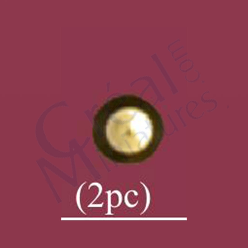 6 Round knobs