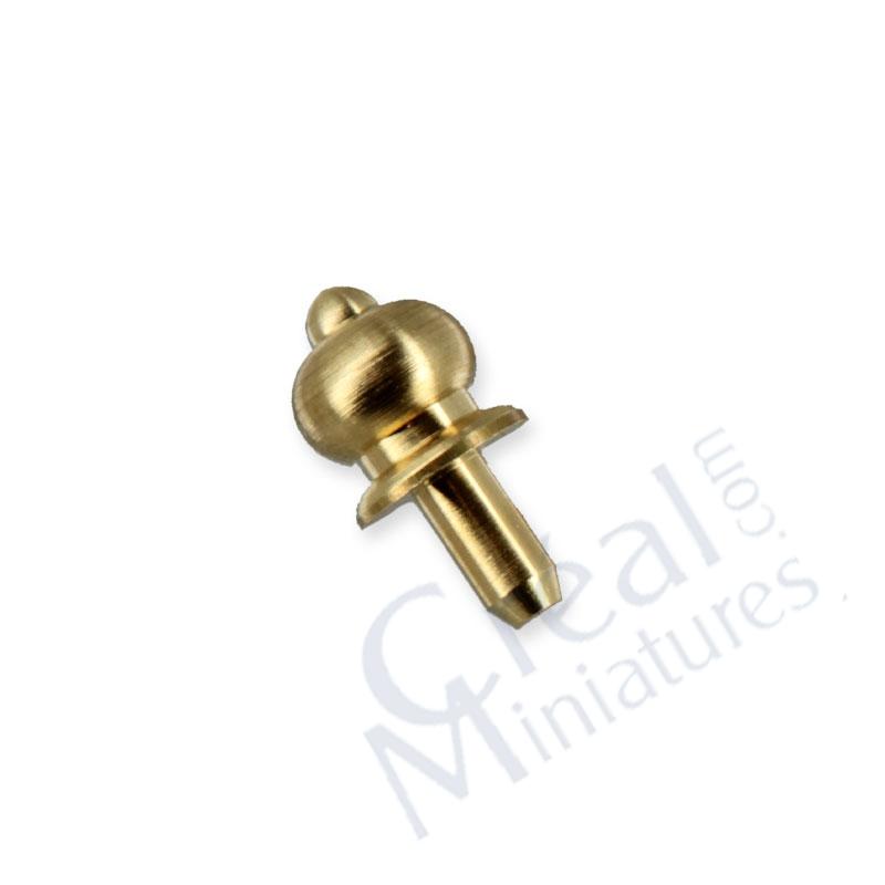 6 Brass knobs