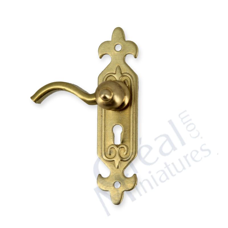 Door handle with plate set/2, L+R