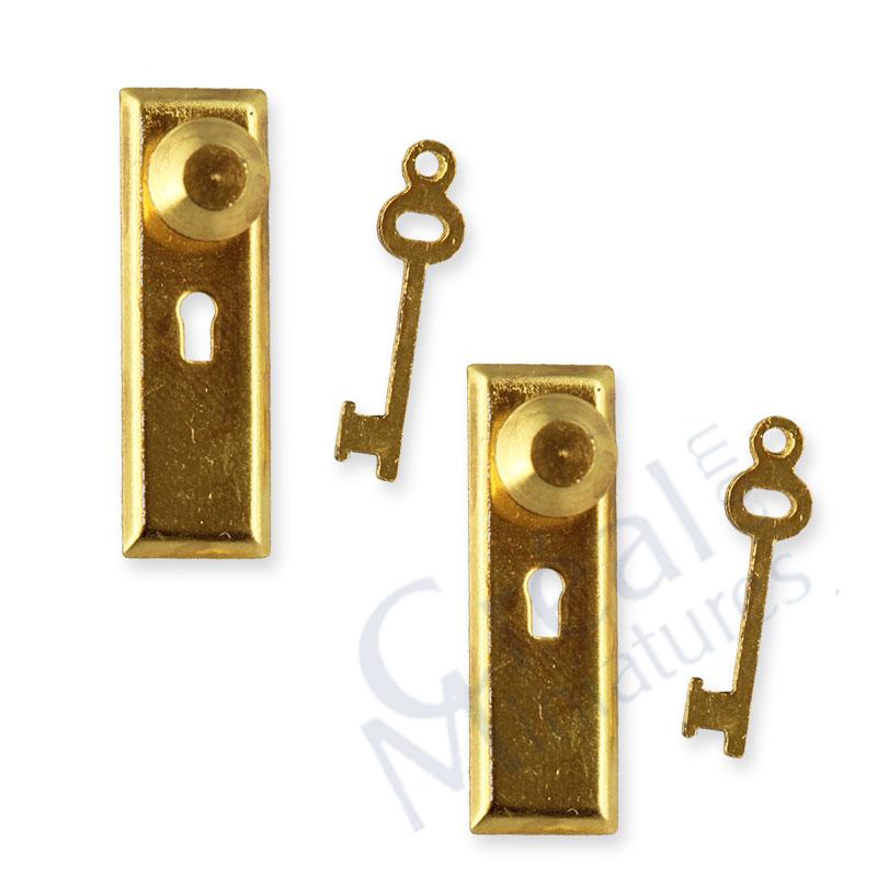 Georgian brass door knocker