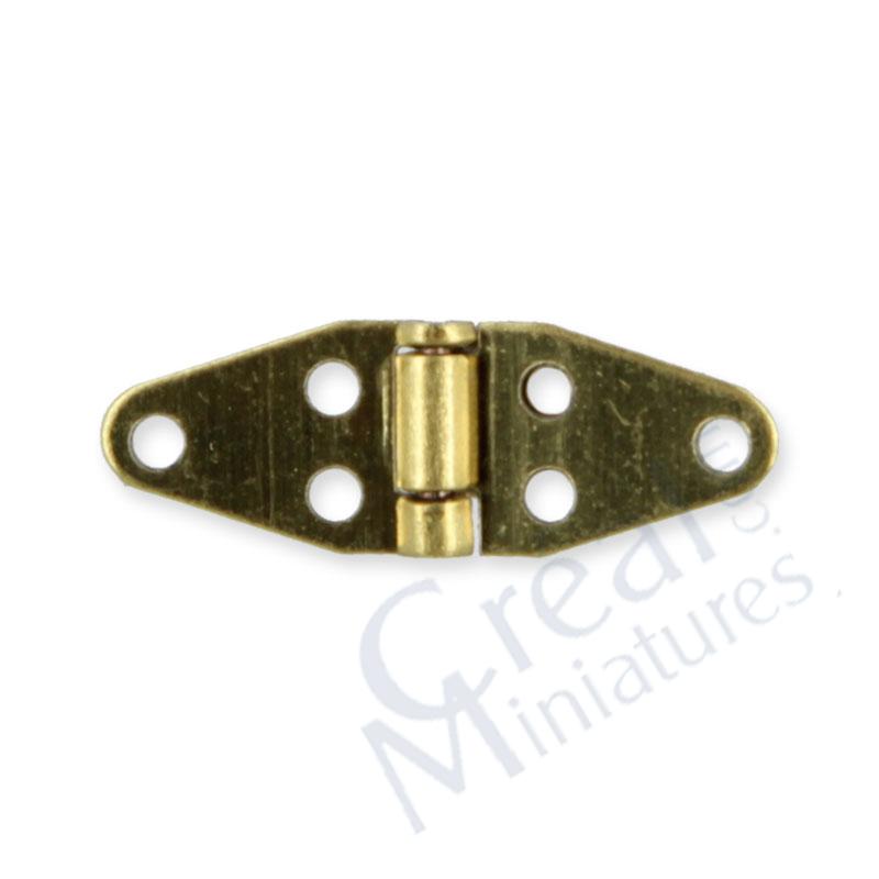 4 Scharniere abgerundet 7x12mm