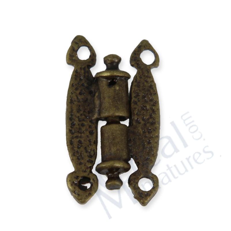2 Hinge, antiq brass