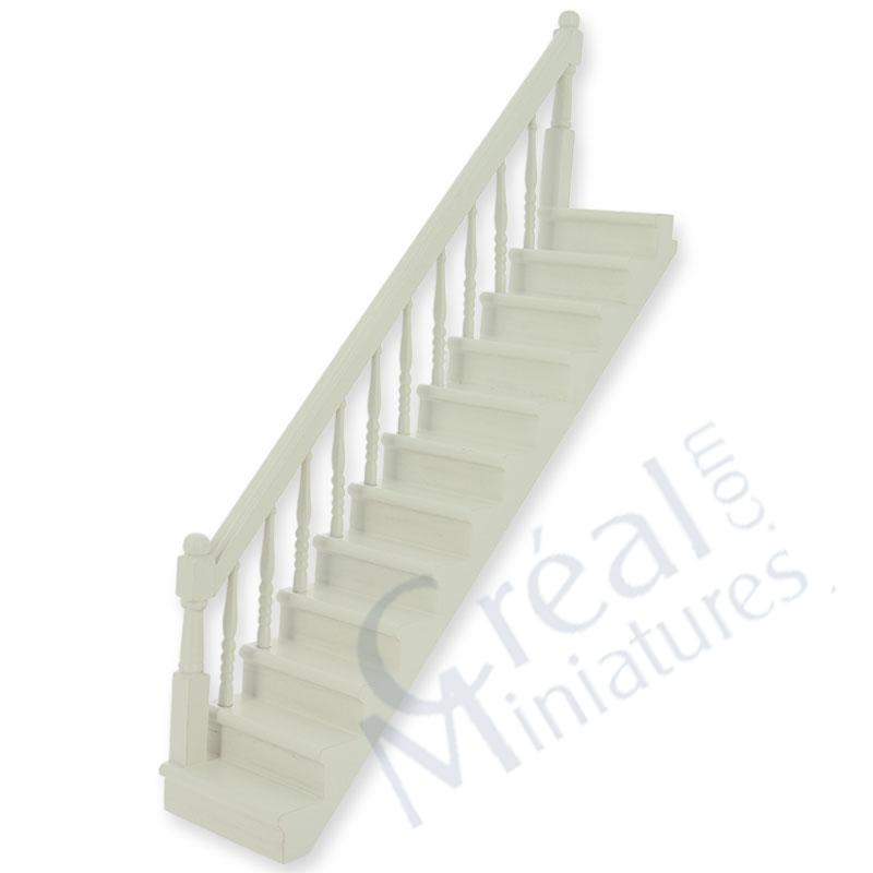 Treppe Rampe linke weiss
