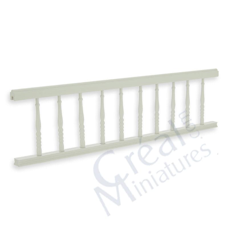 Landing rail assembled white