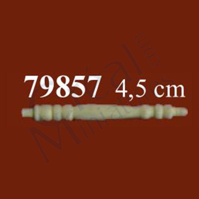 12 turned rail balusters