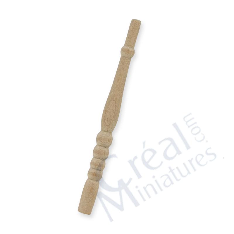 12 turned balusters