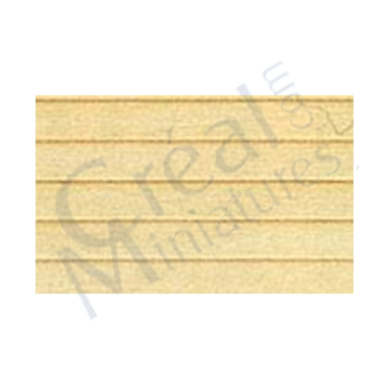 Bardeau effet 4 lattes 4cmx30cm