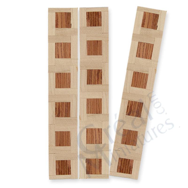 12 Parkettstreifen 25x148mm