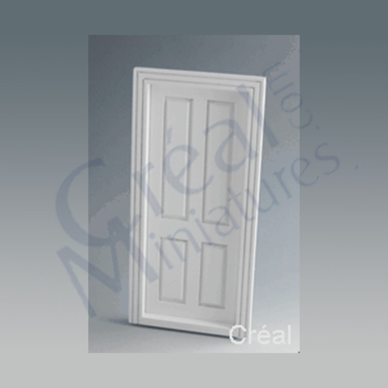 4 pannel interior door white