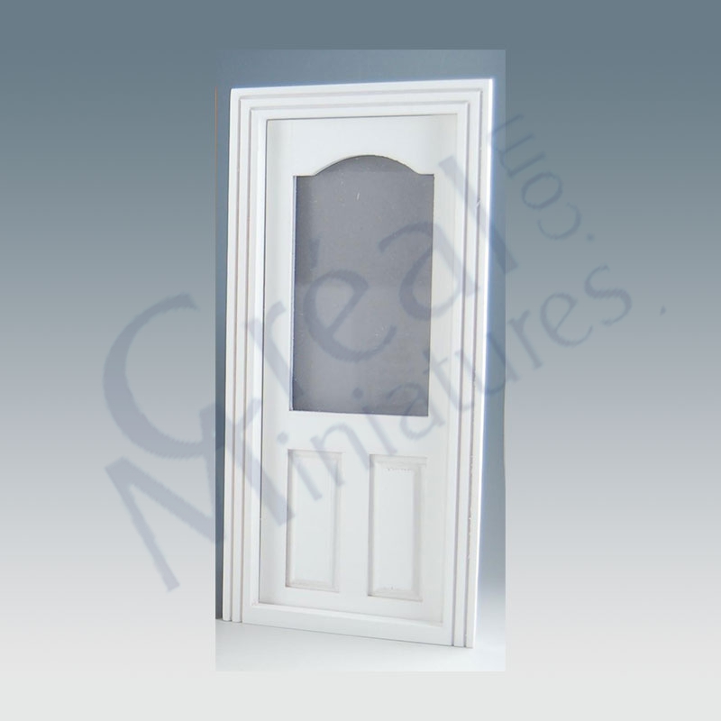 Ladentuere m Fenster weiss
