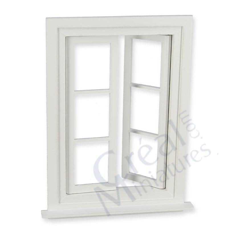 Petite fenêtre fonctionnelle blanche