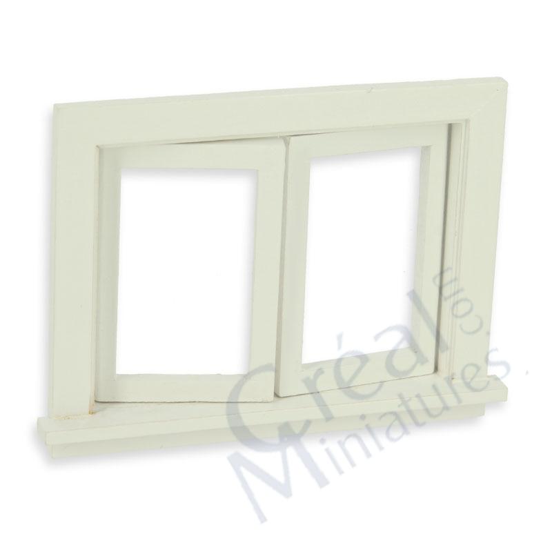 Small Working window white