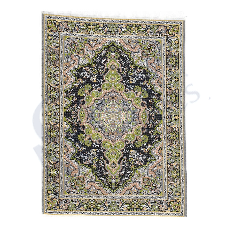 Tapis tissé Persan beige/blau