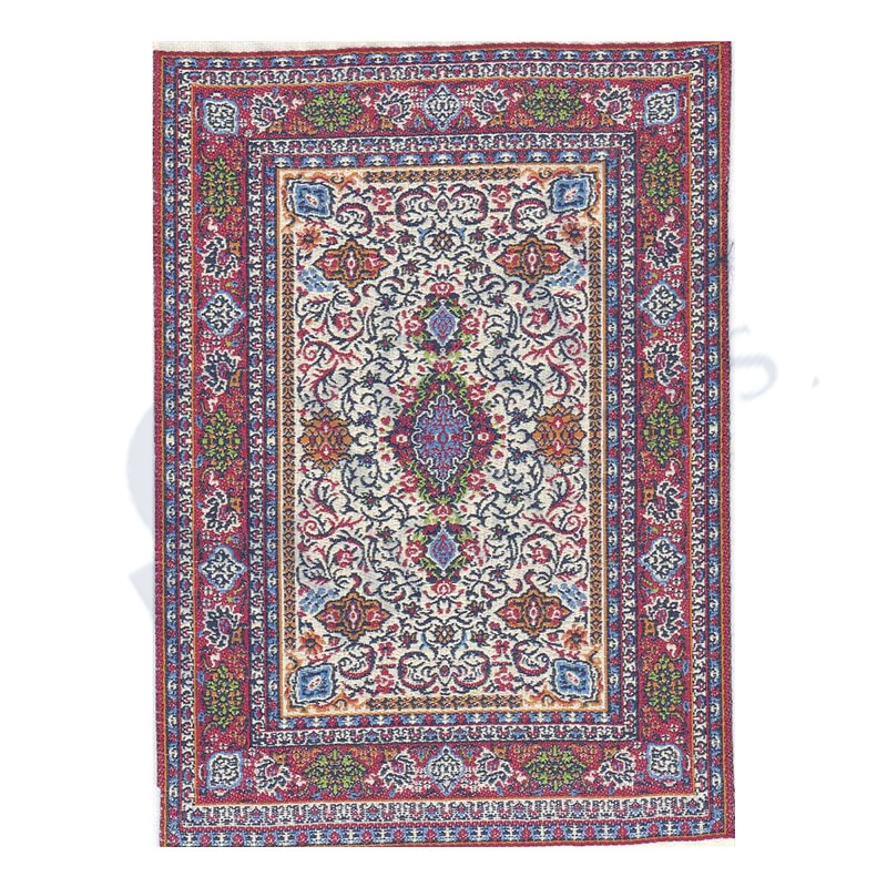 Tapis tissé Persan rouge