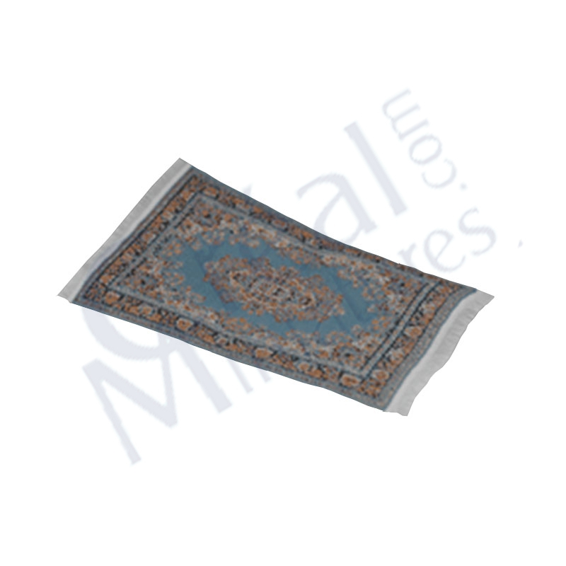 Tapis tissé Persan bleu