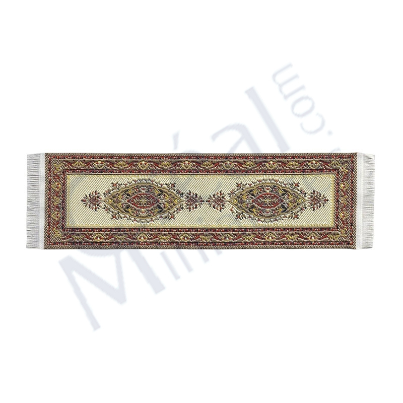 Tapis couloir tissé Persan beige