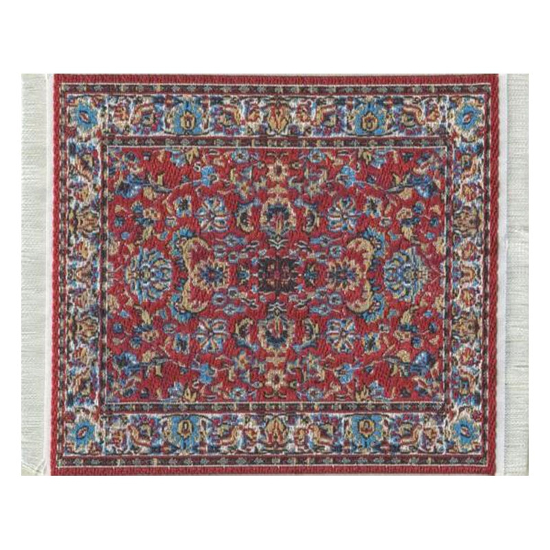 Tapis couloir tissé Persan rouge
