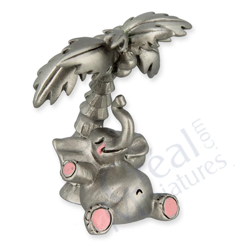 Pewter miniature: elephant