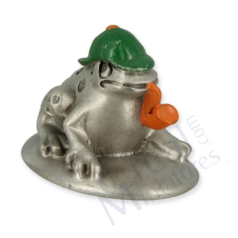 Frog, pewter
