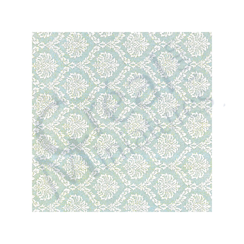 Tapete Damask blau