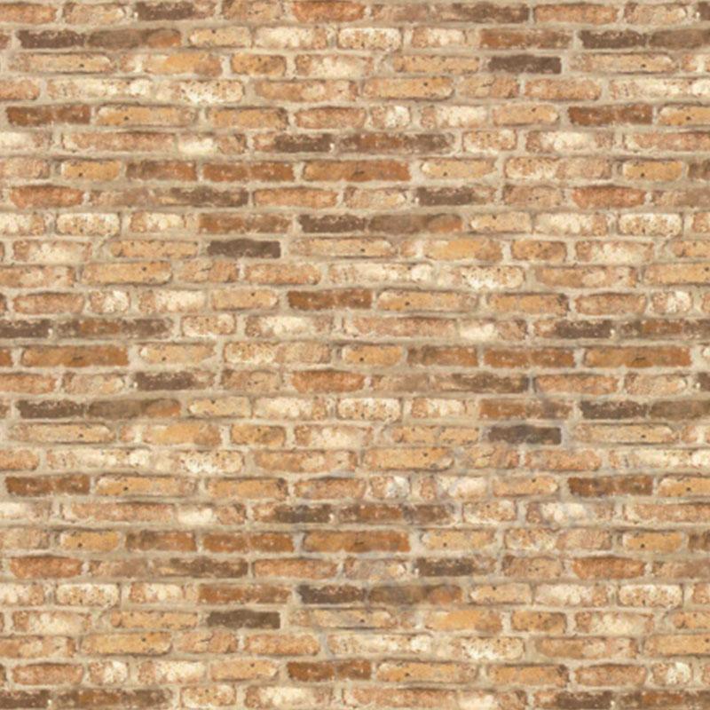 Imitation beige brick print