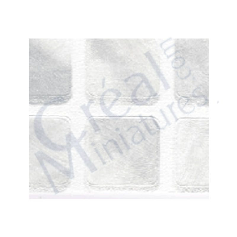 Wallpaper satin grey tiles